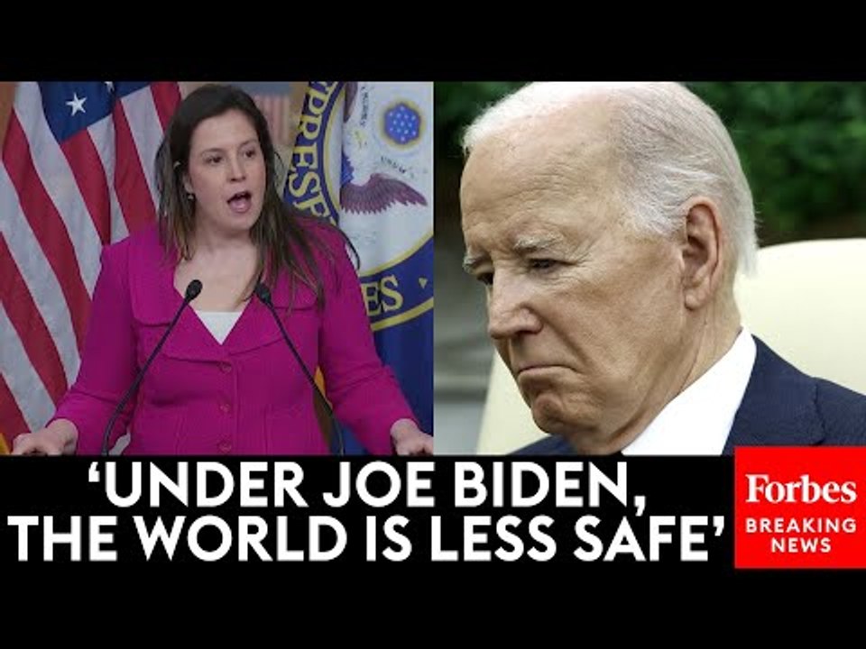 BREAKING NEWS: House GOP Leaders Torch Biden's Foreign Policy Record After Iran's Strike On Israel