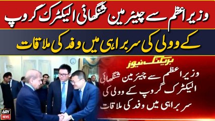 Shanghai electric group meets PM Shehbaz Sharif