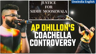 Coachella 2024: AP Dhillon Smashes Guitar on Stage, Pays Tribute to Sidhu Moose Wala | Oneindia News
