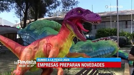 Empresas trabajan a contrarreloj para concluir los trabajos en sus stands a una semana de la apertura de la Fexco