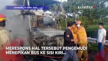 Bus Pahala Kencana Ludes Terbakar, Ini Penyebab Utamanya