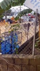 Inundaciones y desbordamiento de ríos y cañadas en el sector de Maranatha,