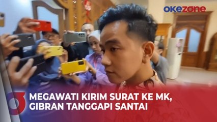 Megawati Kirim Surat Amicus Curiae ke MK, Gibran: Yaa Dibuktikan Saja