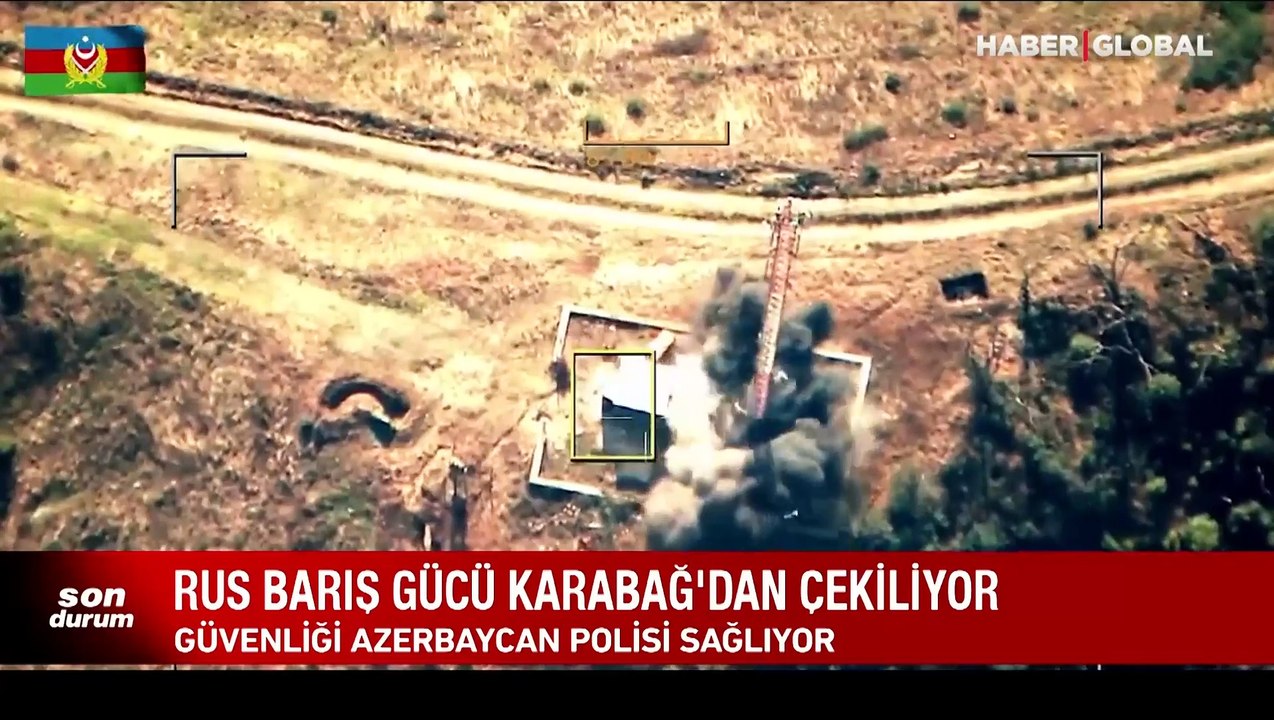 Azerbaycan: Rusya ve Azerbaycan liderleri, Rus Barış Gücü'nün Karabağ'dan çekilmesi kararı aldı