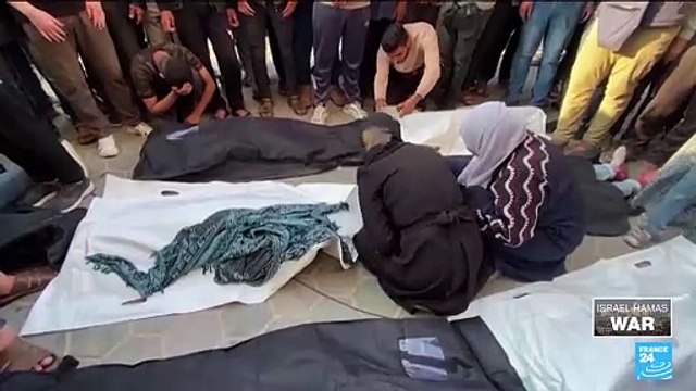 Israeli strikes in central Gaza kill several at refugee camp