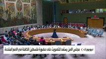 جلسة لمجلس الأمن للتصويت على منح فلسطين العضوية الكاملة بالأمم المتحدة