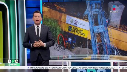 Cae lanzadora de dovelas en obras del Tren Interurbano