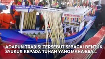 Melihat Ratusan Kapal Nelayan Melarung Kepala Kerbau di Lautan Jepara