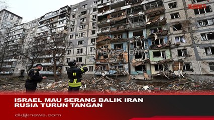 Israel mau serang balik iran, rusia turun tangan