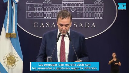 Las prepagas dan marcha atrás con los aumentos y ajustarán según la inflación