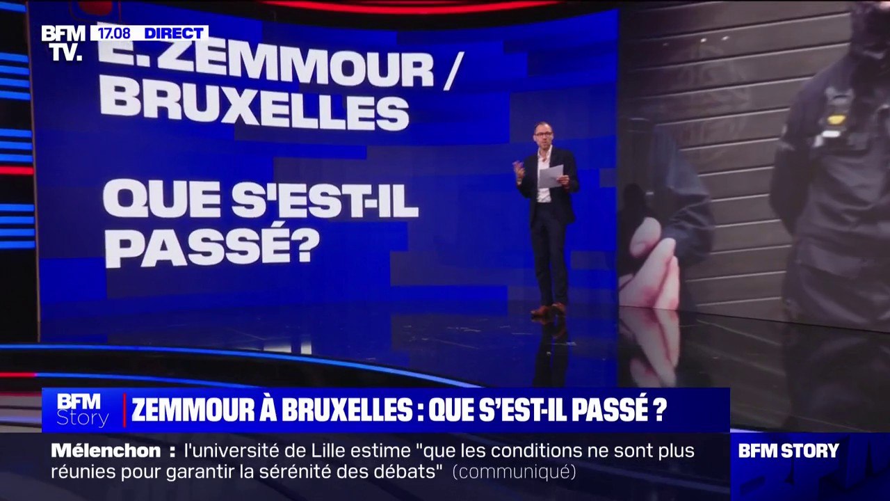 LES ÉCLAIREURS - Éric Zemmour à Bruxelles: que s'est-il passé?