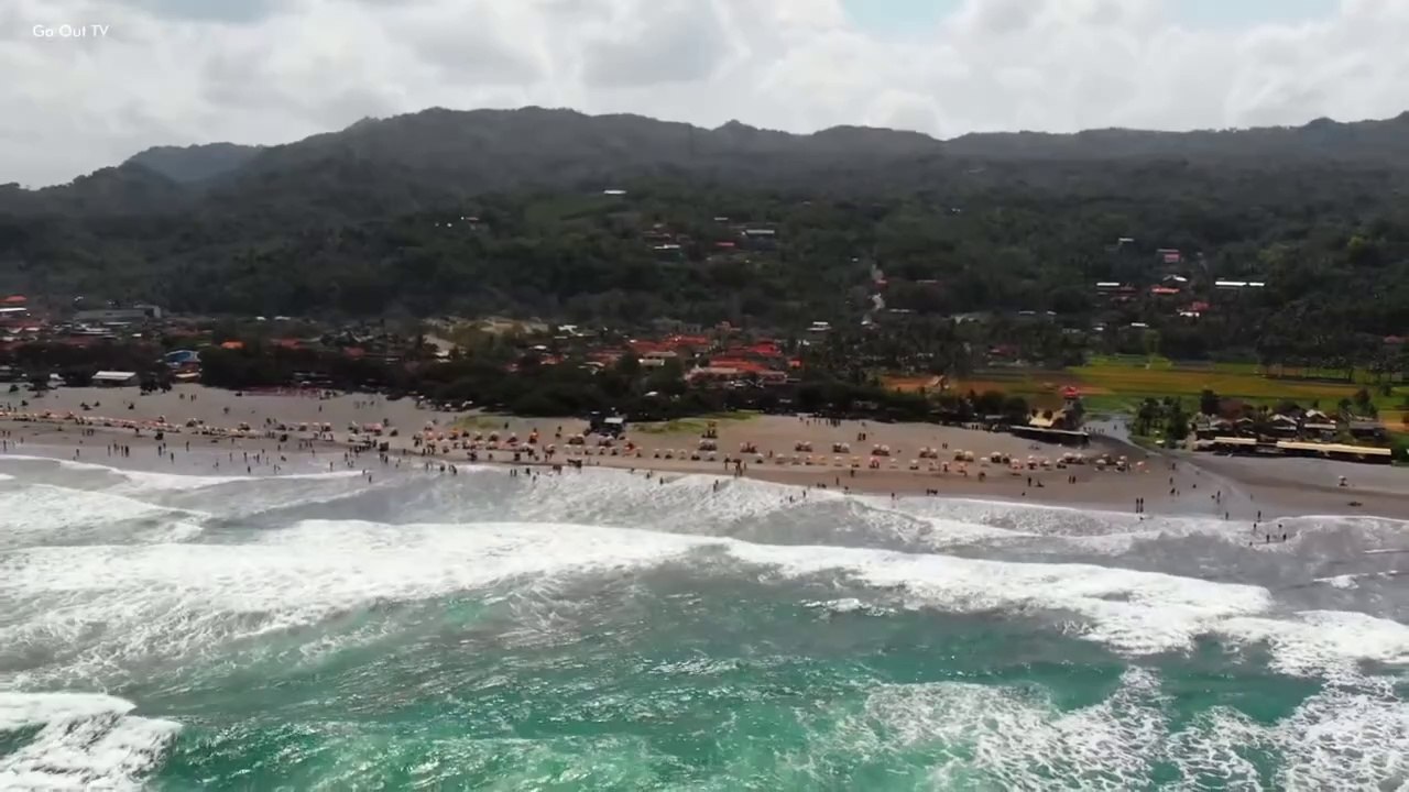 Drone PANTAI PARANGTRITIS Yogyakarta Indonesia