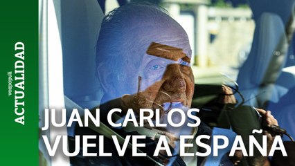 El Rey emérito regresa a España una semana después de su última visita