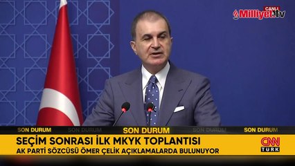 AK Parti Sözcüsü Ömer Çelik'ten önemli açıklamalar