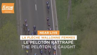 La Flèche Wallonne Femmes 2024 - The peloton is caught