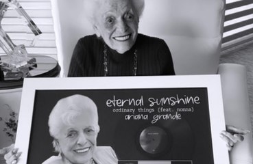 Ariana Grande celebrates her grandmother's Billboard Hot 100 chart achievement