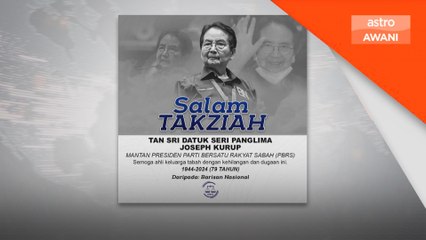 'You're the best' - Arthur Kurup kenang pemergian bapa