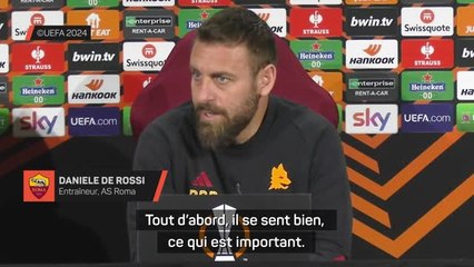 AS Roma - De Rossi : "Personne ne voulait continuer le match"