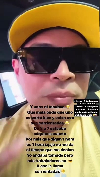 Eduin Caz r3clama a bandas, por exponerlo y cobrarle demás