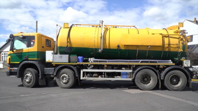 Angry Hythe residents say sewage tankers are dangerous ... and destroying their roads