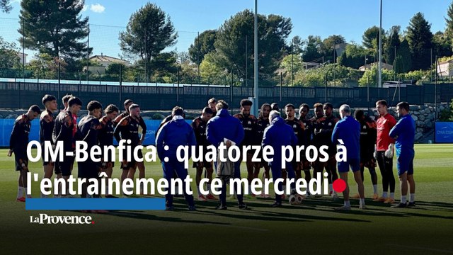 OM-Benfica : quatorze pros à l'entraînement ce mercredi après-midi, Clauss et Sarr en salle