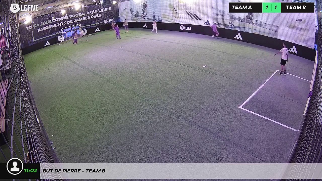 But de Pierre - Team B