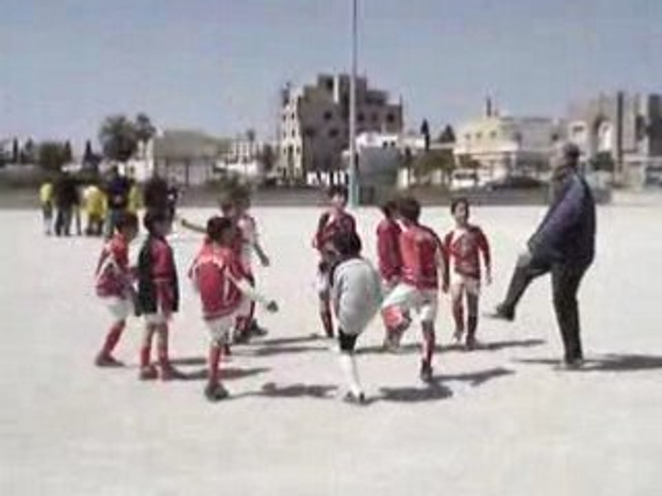 Entrainement des jeunes à un Tournoi du CAP BON
