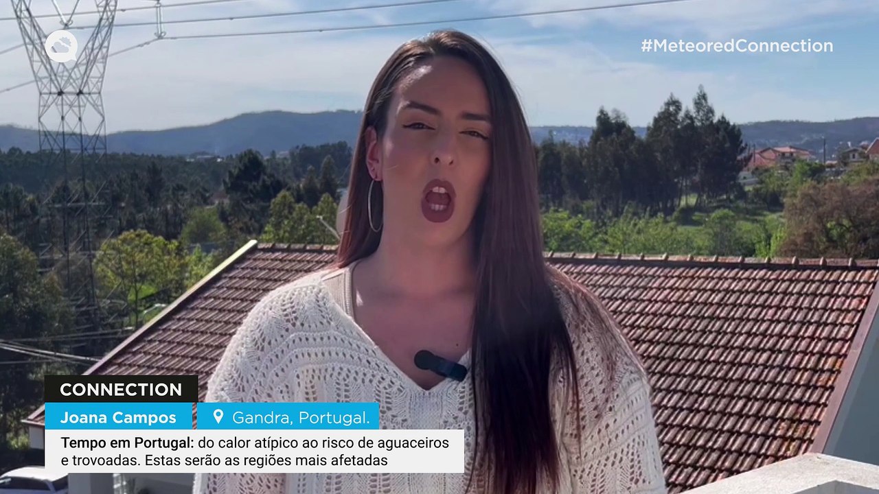 Tempo em Portugal: do calor atípico ao risco de aguaceiros e trovoadas. Estas serão as regiões mais afetadas