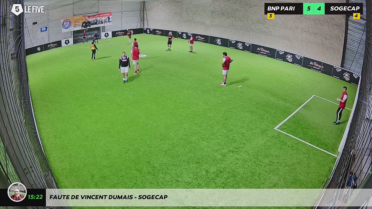 Faute de Vincent DUMAIS - SOGECAP