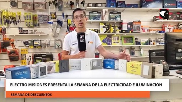 Electro Misiones presenta la semana de la electricidad e iluminación