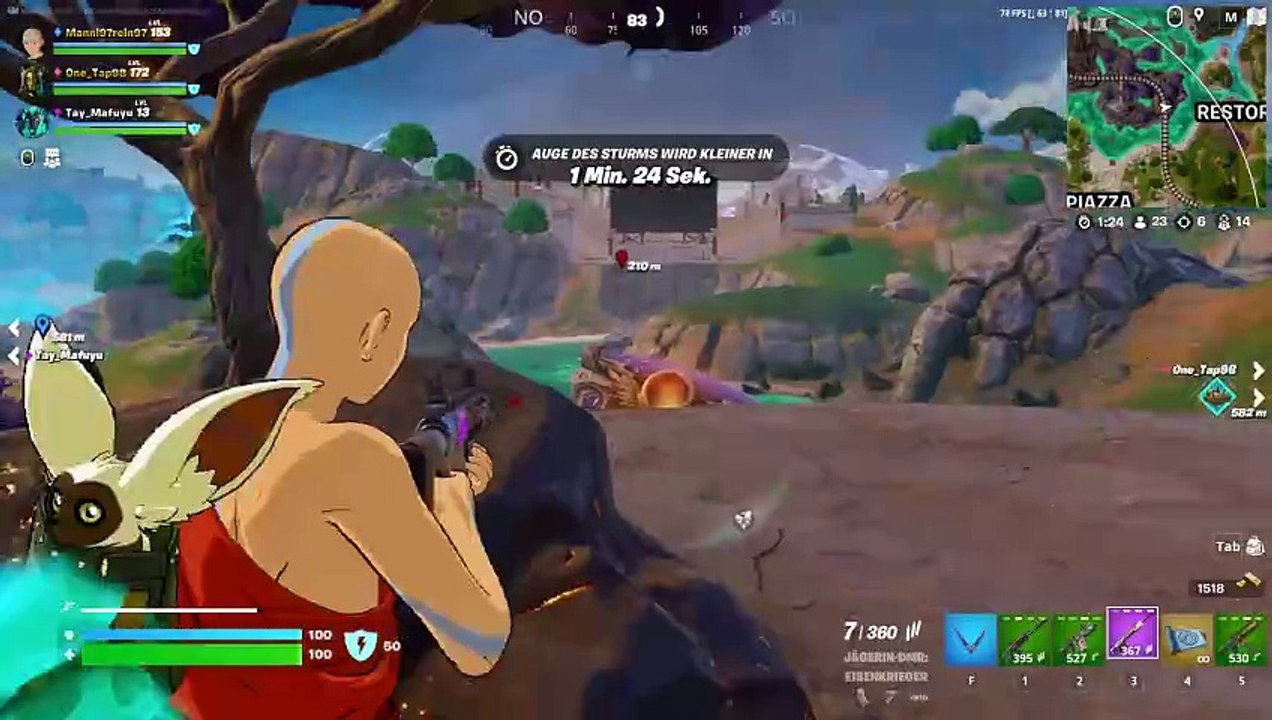 Fortnite 18 kills unt Niederlage