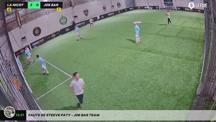 Faute de steeve Paty - JOE BAR TEAM