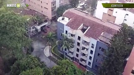 Aguacero en Envigado