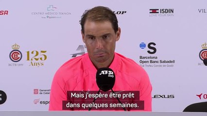 Barcelone - Nadal : "Avoir pu dire adieu à ce tournoi sur le court signifie beaucoup pour moi"