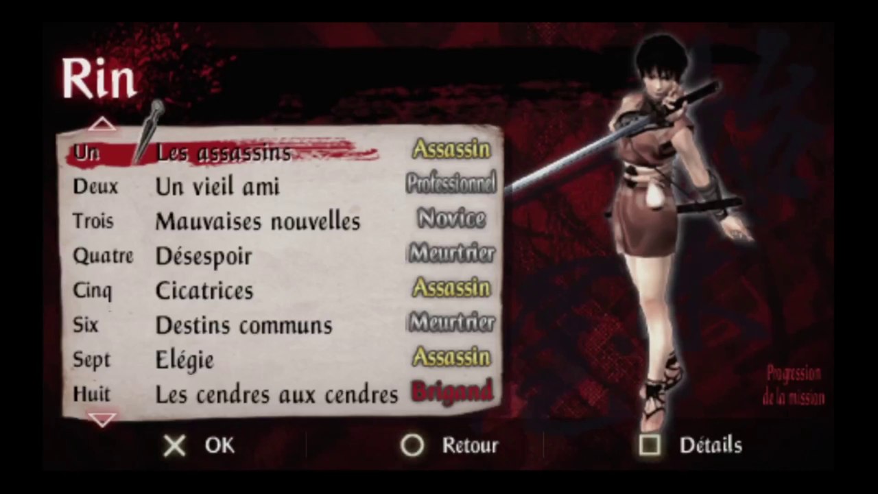 [13:05] Tenchu: Time of the Assassins Speedrun (Rin Story Mode, Any% NG+)