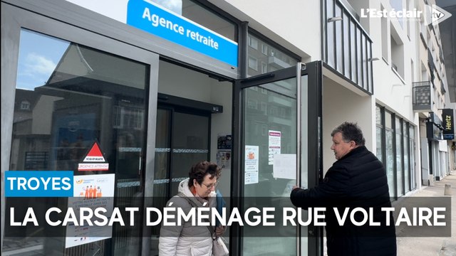 La Carsat déménage rue Voltaire à Troyes