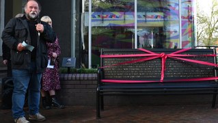 Buzzcocks frontman memorial bench unveiled