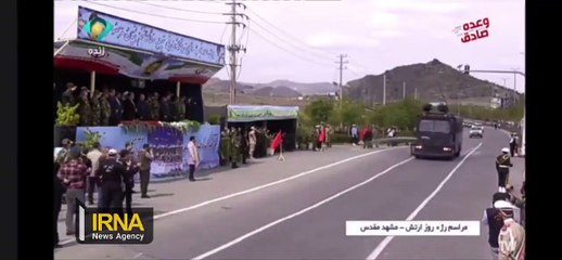 Sosyal medyada gündem oldu! İran Çevik Kuvvet aracı İran'ın askeri liderlerine su sıktı