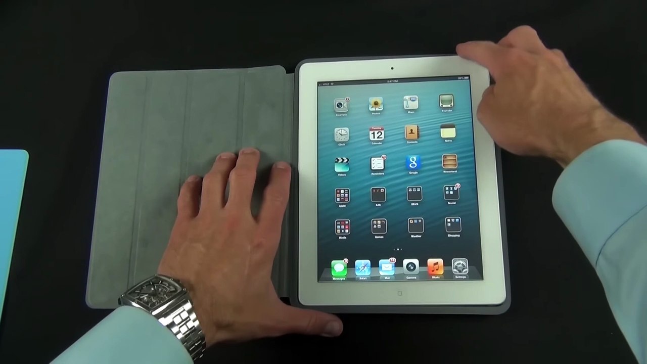 Apple iPad Smart Case： Unboxing & Review