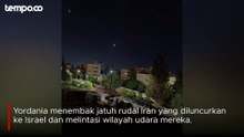 Yordania Tembak Jatuh Rudal Iran yang Menuju Israel lantaran Membahayakan Warga