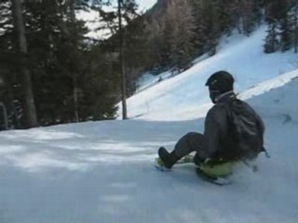 Piste de luge de Champex-lac en Speedel'Snow