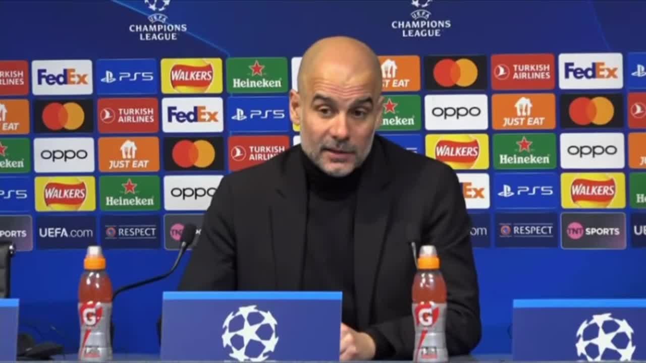 Rueda de prensa de Pep Guardiola, Manchester City vs. Real Madrid