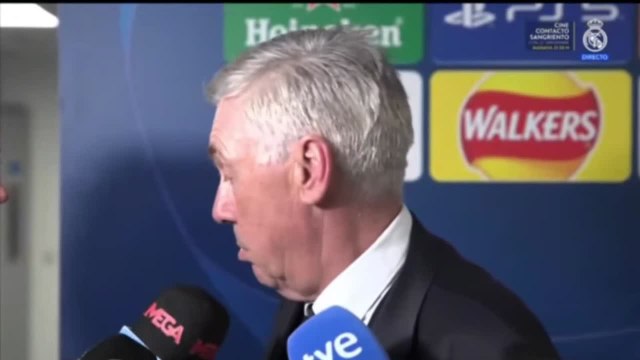Ruda de prensa de Ancelotti, Manchester City Real Madrid