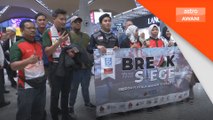 Pelepasan misi kemanusiaan Break the Seige of Gaza Freedom Flotilla