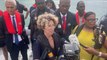 Marie Guévenoux visite les barrages anti-sargasses en Guadeloupe
