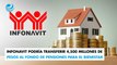 Infonavit podría transferir 4,500 millones de pesos al Fondo de Pensiones para el Bienestar
