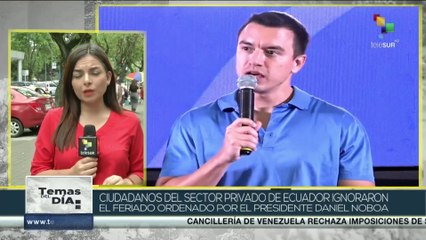 Ecuador se paraliza por la crisis energética