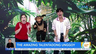 The Amazing Talentadong Unggoy! | Unang Hirit