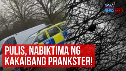 Download Video: Pulis, nabiktima ng kakaibang prankster! | GMA Integrated Newsfeed