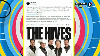 Los &#039;Tigres del Norte&#039; causan furor en Londres